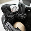 Чоловічі зимові кросівки Adidas Climaproof Gore-tex Black White Чорні Адідас Гор Текс водонепроникні з хутром зима, фото 7