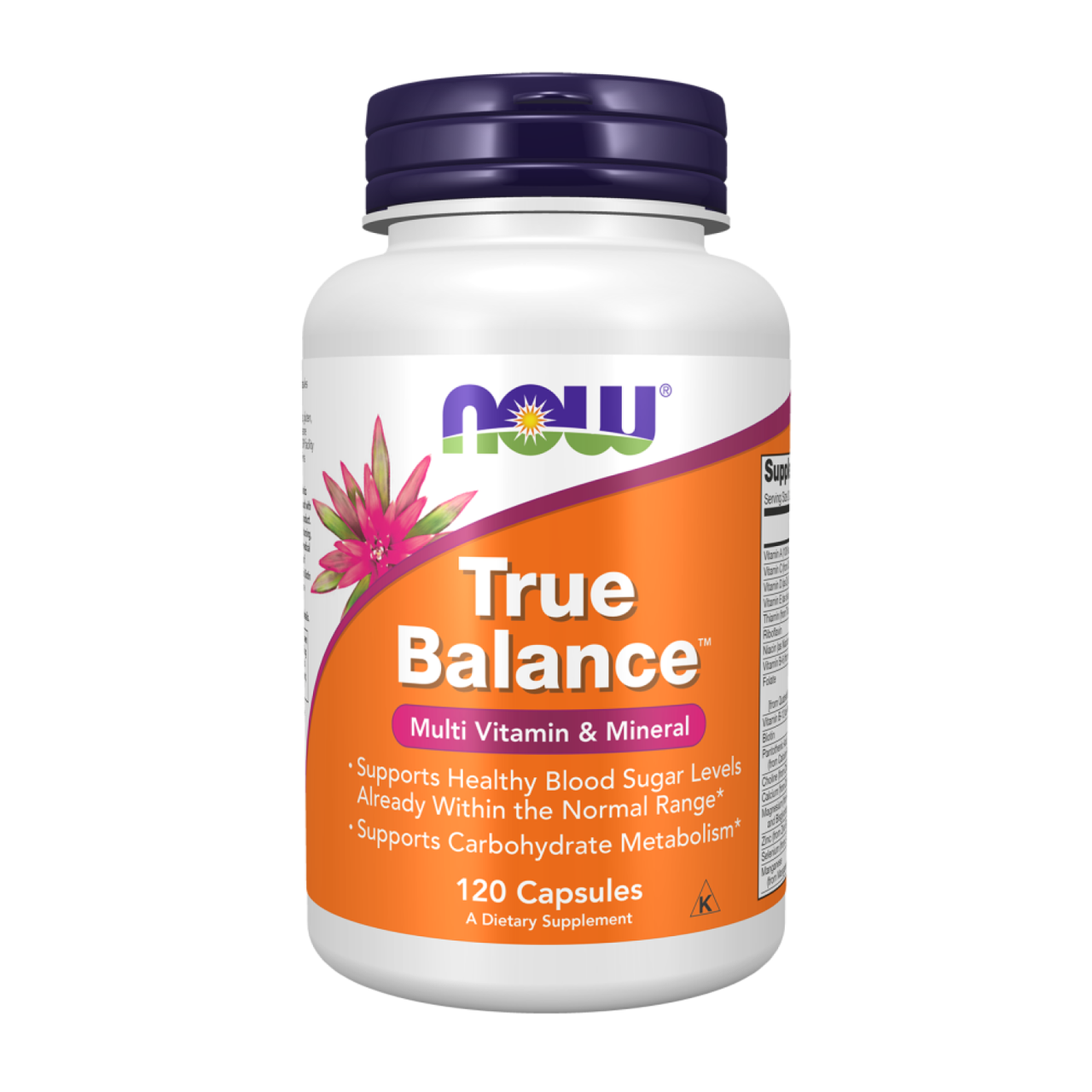 True Balance Multi Now Foods – підтримка рівня цукру в крові 120 капсул