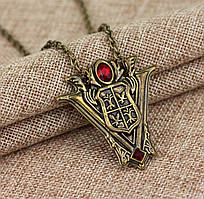 Кулон герб клану Вольтурі з ланцюжком із саги Сутінок!