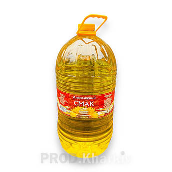 Олія 10л соняшникова рафінована ТМ "Дивовижний Смак"