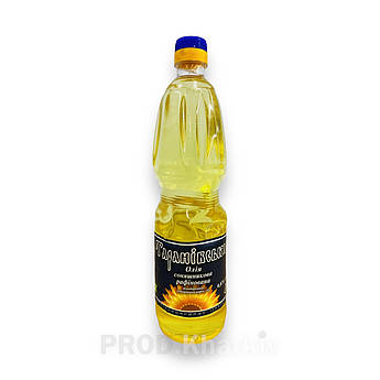 Олія 0,870л соняшникова рафінована ТМ "Таранівське"