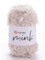 Пряжа Mink Yarnart-331 світлий беж