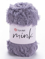 Пряжа Mink Yarnart-335 сірий