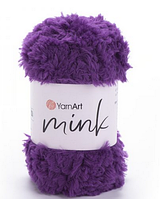 Пряжа Mink Yarnart-338 фуксія