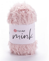 Пряжа Mink Yarnart-341 пудра