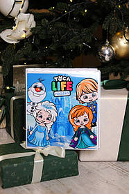 Книга на липучках Крижане сердце Frozen Тока Бока