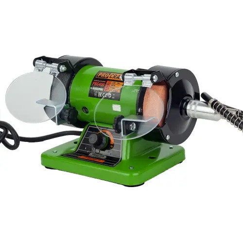 Точильно-гравіювальний верстат Procraft PBG400 гнучкий вал, потужність 120 Вт, 10000 об/хв