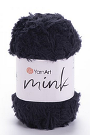 Пряжа Mink Yarnart-346 чорний