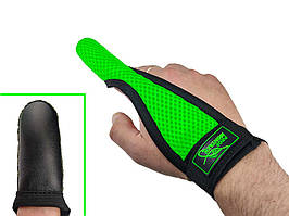 Напальчник ПрофМонтаж для силового закиду Spod Casting (Зелений)