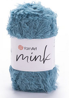 Пряжа Mink Yarnart-349 лазур