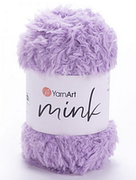 Пряжа Mink Yarnart-350 бузковий