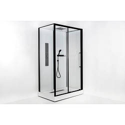 Гідромасажний бокс INSANA KIRA 120x80x220 прямокутний мілкий піддон