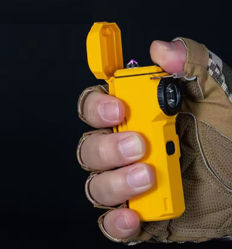 Туристичний ліхтар запальничка D51SMD акумуляторний ліхтарик з індикацією заряду вологозахистом та Type-C зарядкою