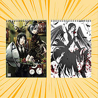 Альбом для малювання А4 Black Butler 48 аркушів 004