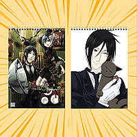 Альбом для малювання А4 Black Butler 48 аркушів 006