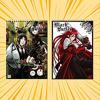 Альбом для малювання А4 Black Butler 48 аркушів 008