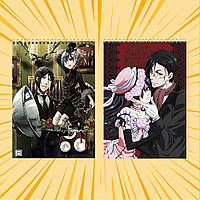 Альбом для малювання А4 Black Butler 48 аркушів 011