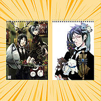 Альбом для малювання А4 Black Butler 48 аркушів 012