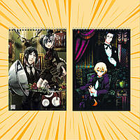 Альбом для малювання А4 Black Butler 48 аркушів 015