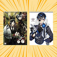 Альбом для малювання А4 Black Butler 48 аркушів 016