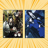 Альбом для малювання А4 Black Butler 48 аркушів 017
