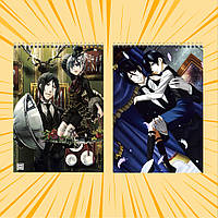Альбом для малювання А4 Black Butler 48 аркушів 020
