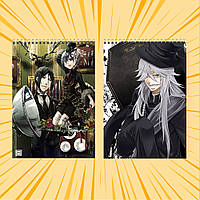Альбом для малювання А4 Black Butler 48 аркушів 022