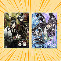 Альбом для малювання А4 Black Butler 48 аркушів 024