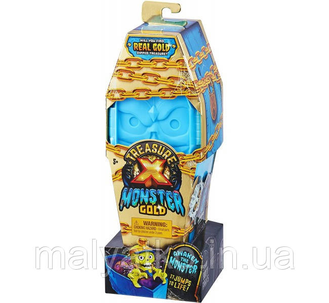 Набір сюрприз Розкопки TREASURE X Monster Gold Coffin Гроб монстра 2022