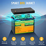 Акумулятор Eco Worthy LiFePO4 12V 100Ah (1280Втг) із вбудованим BMS для ДБЖ (UPS), фото 5