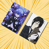 Скетчбук А5 48 арк. 150 гр.м² Аніме Black Butler 006