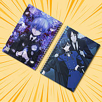 Скетчбук А5 48 арк. 150 гр.м² Аніме Black Butler 017