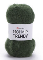 Пряжа Mohair Trendy Yarnart-111 хакі