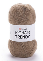 Пряжа Mohair Trendy Yarnart-116 темний беж