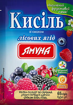 Кисіль зі смаком лісових ягід ТМ Ямуна (Я00058)