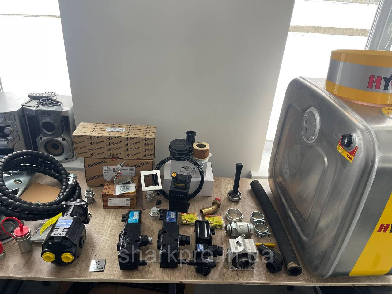 КОМПЛЕКТ ГІДРАВЛІКИ HYVA НА MAN ZF, МЕХАНІКА БЕЗ РЕТАРДЕРА, фото 1