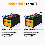 Акумулятор Eco Worthy LiFePO4 12V 20Ah (256Wh) із вбудованим BMS, фото 9