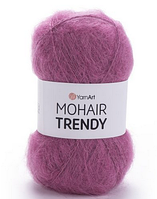 Пряжа Mohair Trendy Yarnart-144 пильна троянда