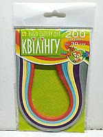 Папір для квілінгу 5ммх300мм / набір паперу для квілінгу 200 смужок по 30см / №4