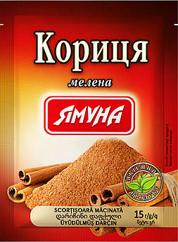 Кориця мелена в/г 15г ТМ Ямуна