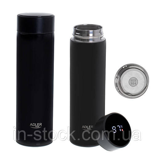 Термос Adler AD 4506 black LED 473ml