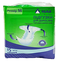 Підгузки для дорослих, підгузки дорослі IGAR (Medium)