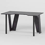 Комп'ютерний стіл LION Квест Бетон темний (LION-041164) ТОП, фото 2