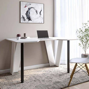 Комп'ютерний стіл LION Квест Німфея Альба (LION-041176) ТОП