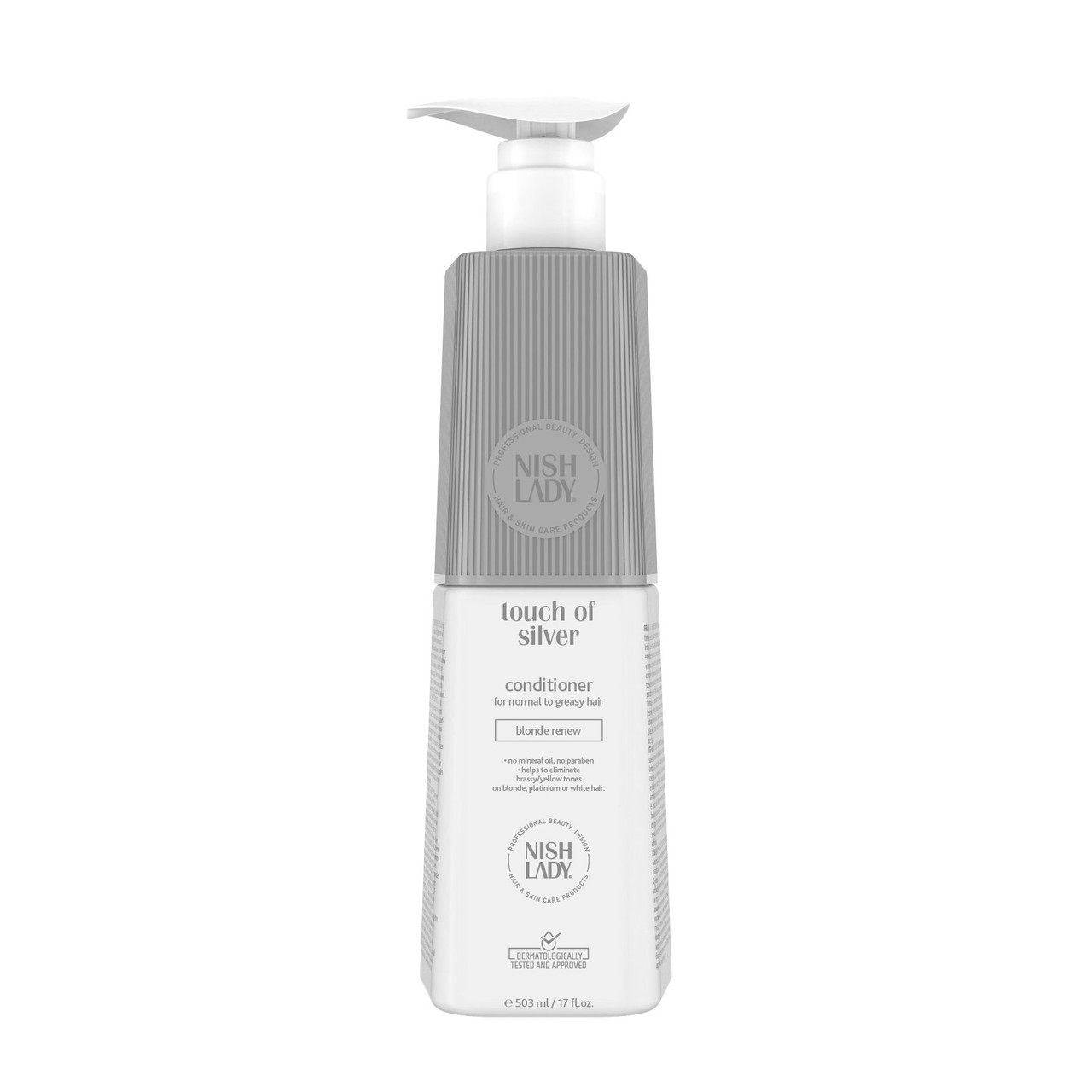 Кондиціонер для нейтралізації жовтизни NishLady Touch of Silver 503мл