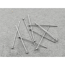 Піни 3см, 50 штук, нержавіюча сталь