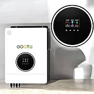 10,2 кВт Гібридний інвертор Gootu, 48V, 10200 Вт з функцією ДБЖ, автономний, з контролером сонячної зарядки, фото 8