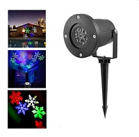 Вуличний лазерний проєктор, 1 режим