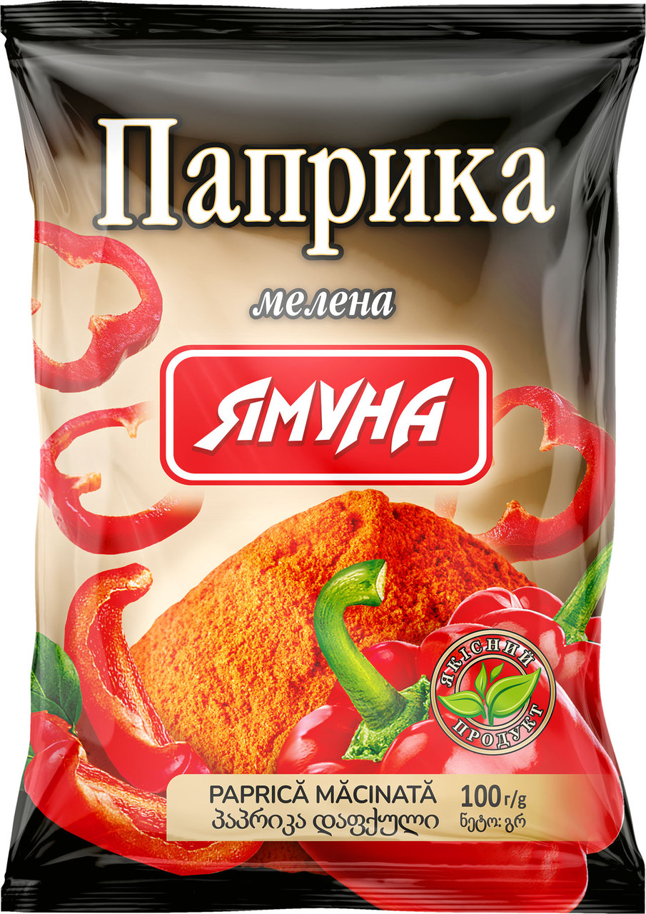 Паприка мелена 100г ТМ Ямуна (Я00090)