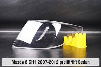 Скло заднього ліхтаря зовнішнє в крилі Mazda 6 GH1 Sedan (2007-2012) дорест/рест праве